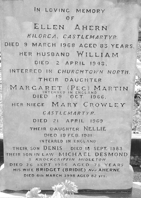 Ahern, Ellen, William, Nellis, Denis,Margaret (Peg Martin), Mary Crowley, Michael and Bridget (Bridie) (Aherne) Desmond.jpg 208.4K